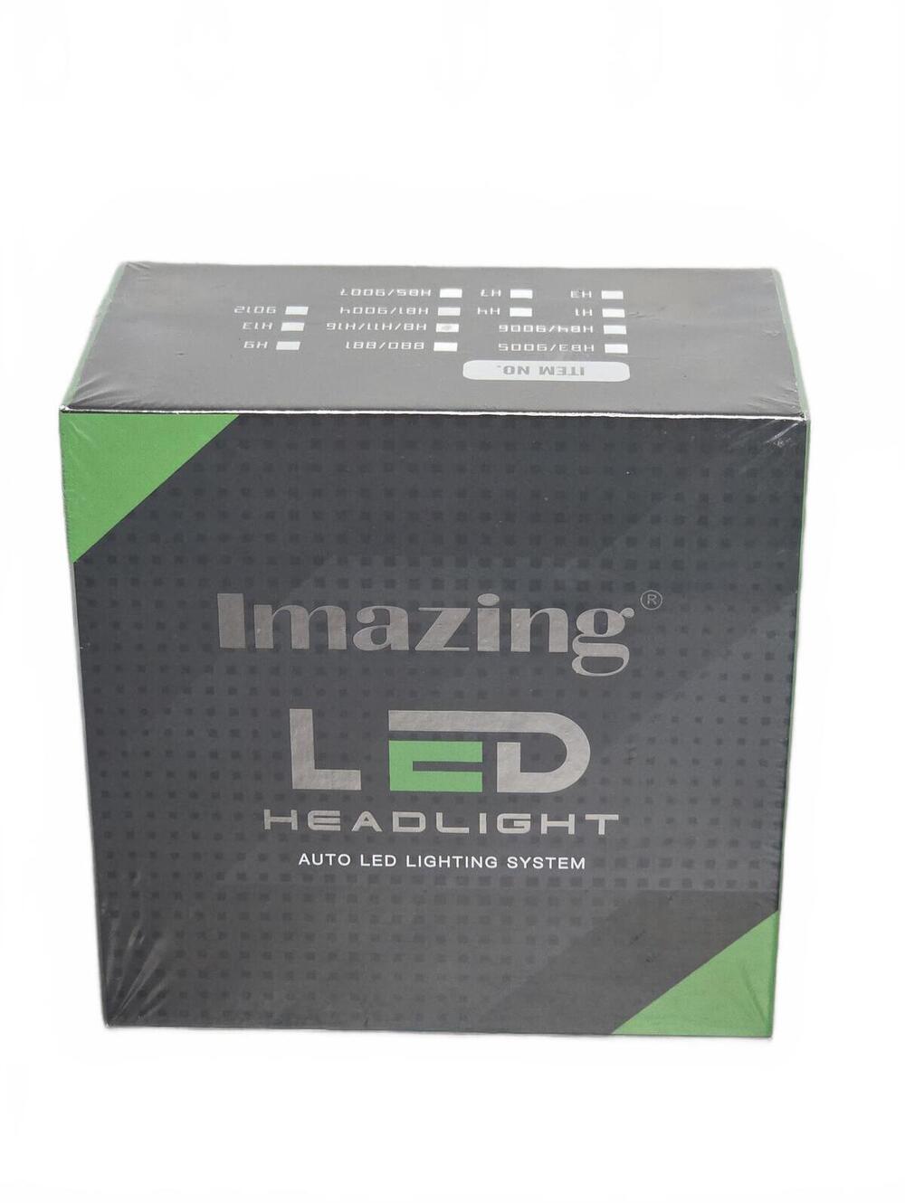 Imazing H11 LED Headlight Bulbs Waterproof Pack of 2